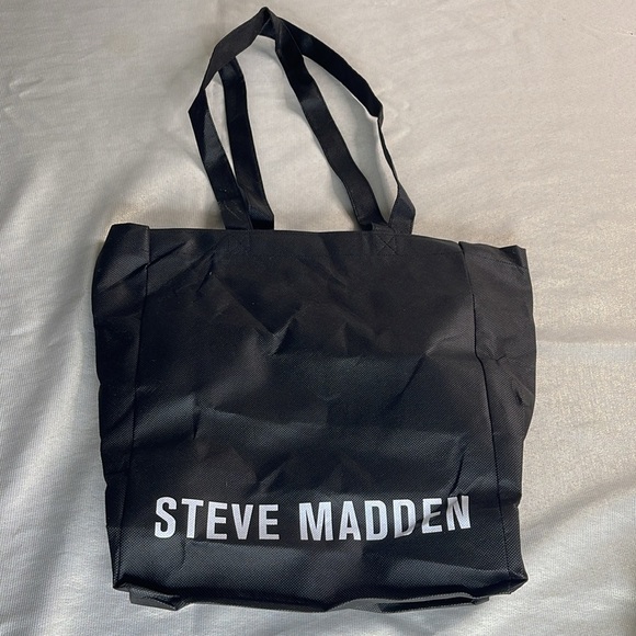 Steve Madden Brown Combat Boots with Cream Trim - Picture 11 of 12